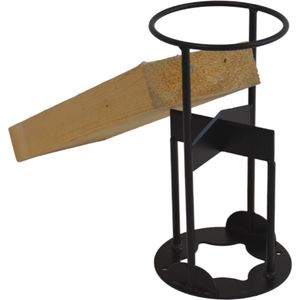 Houtklover - Zwart - Houtsplitter - Houtsplijter - Houtkliever - Openhaard Hout - Maximale Diameter Hout 14 cm