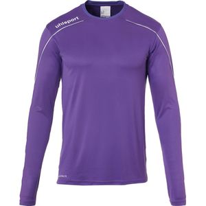 Uhlsport Stream 22 Voetbalshirt Lange Mouw Heren - Paars / Wit | Maat: 2XL