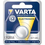 Varta Knoopcel Batterij - Cr 2016 - Lithium Professioneel - 3 Volt