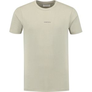 Pure Path Regular fit T-shirtsCrewneck SS Lt Army (24030111 - 08)