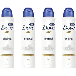 Dove - Deo Spray - 4 x 250 ml - Original