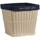 Opbergmand - Grijs - Stof - Handvatten