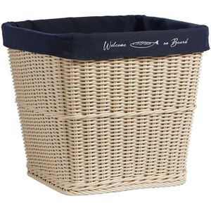 Opbergmand - Grijs - Stof - Handvatten