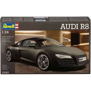 1:24 Revell 07057 Audi R8 Plastic Modelbouwpakket