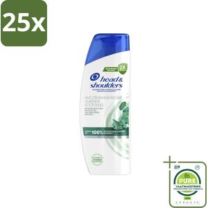 25 x Head & Shoulders - 2in1 Anti-Roos Shampoo & Conditioner - Jeukende Hoofdhuid - 270ml - Grootverpakking - Roos Shampoo - Anti-roos Shampoo - Jeukende Hoofdhuid - Hoofdhuidverzorging - Haarverzorging