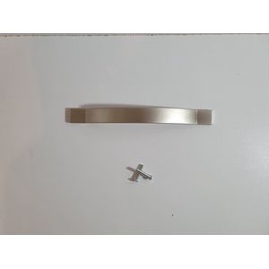 Handgreep RVS Boog | 18.2cm | Inclusief bevestigingsbouten | Zilver | Meubelhandvat | greep | Keukengreep | Hand Grepen | Deurgreep Staal | Metaal | Strak Meubelbeslag | schuifdeur | Handvat | Greep | Schuifdeurgreep | Roestvrij | Roestvast staal |