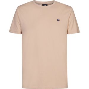 Petrol Industries - Heren Logo T-shirt Seashine - Roze - Maat XXL