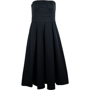 Twinset • zwarte strapless jurk • maat 38 (IT44)