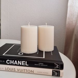 Luna Sky Candles | Soja kaars | Decoratieve kaars | BEAU Pillar short |