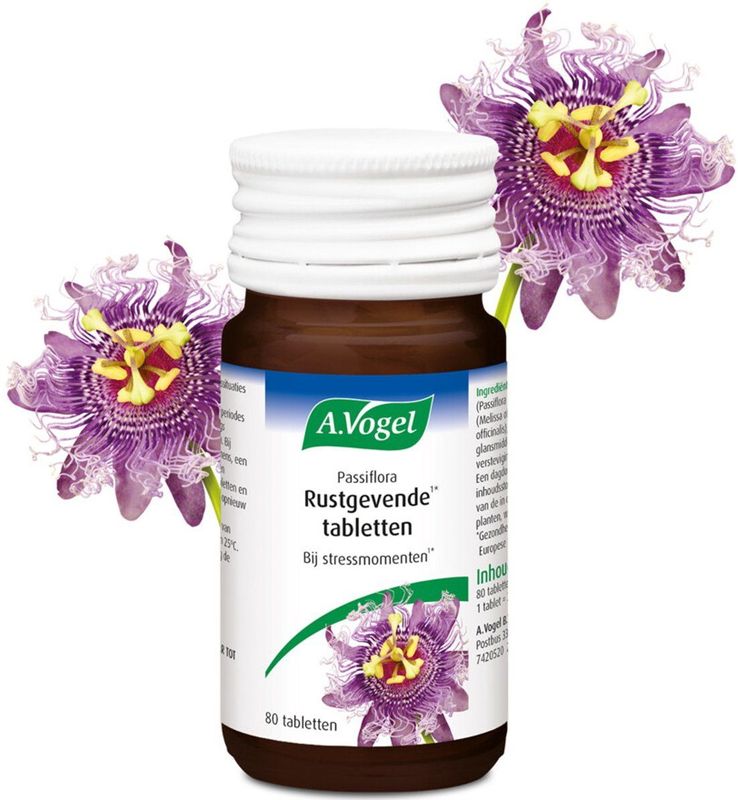 A.Vogel Passiflora Rustgevend - 2 x 80 tabletten - Voordeelverpakking