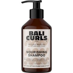 Bali Curls Nourishing Shampoo 250ml - Curly Girl Methode - Krullend Haar