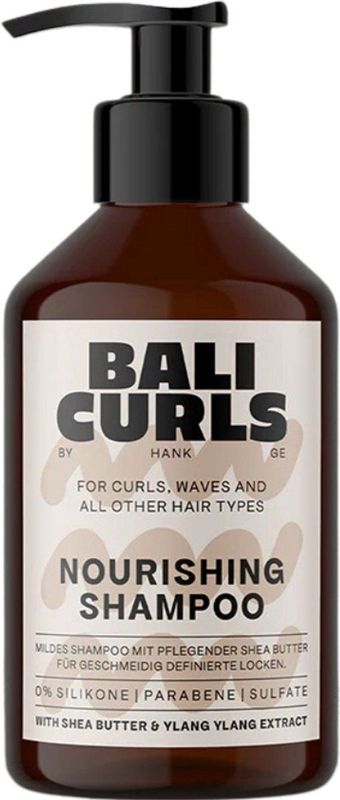 Bali Curls Nourishing Shampoo 250ml - Curly Girl Methode - Krullend Haar