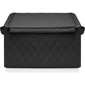 Reisenthel - Storagebox L - Opbergbox - Zwart - 58L - Rhombus Black