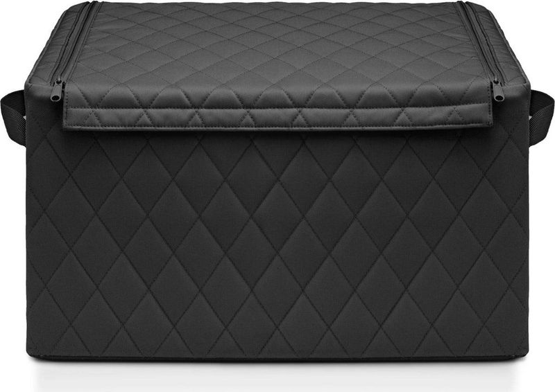 Reisenthel - Storagebox L - Opbergbox - Zwart - 58L - Rhombus Black