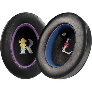 Geschikt voor Sony WH-1000XM4 - Koptelefoon hoofdbalk beschermhoes Vervangbare hoofdband beschermhoes Hoofdbalk hoes beschermhoes - Zwart paars (magisch schapenvel)