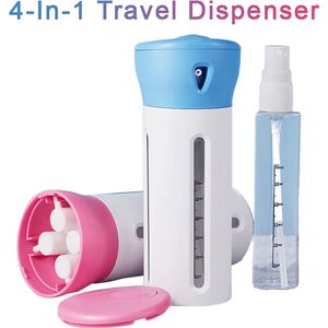 Reis dispenser - 4 in 1 zeep dispenser