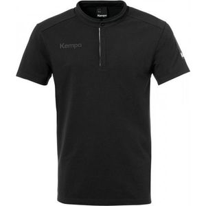Kempa Status Polo Shirt - sportshirts - zwart - Unisex