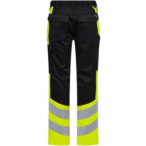Engel Safety+ werkbroek 2322-188 - Black / Hi-vis Yellow - 32