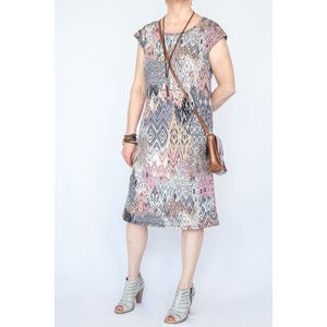 Elegante jurk met motief - L/40