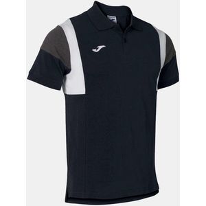 Joma - Comfort III - Poloshirt - Zwart - Katoen