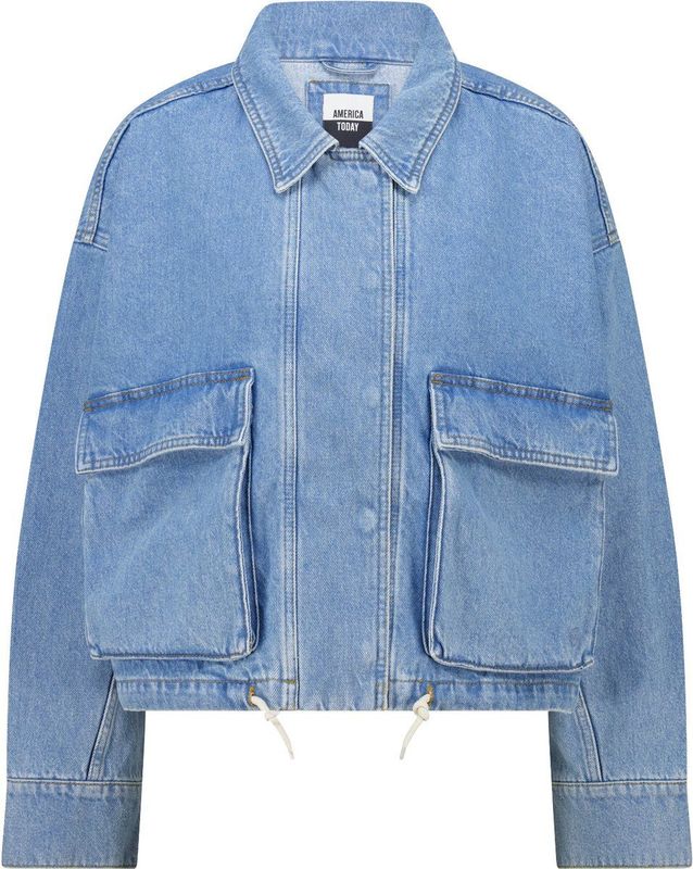 America Today Harley - Dames Spijkerjasje - Maat L