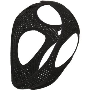 EXCITAT Kinband - Anti snurk band - Anti-snurk kinband - Verstelbaar - Zacht - Effectieve snurkverlichting - Zwart