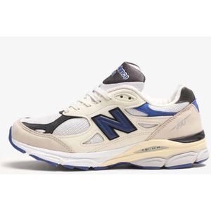 New Balance 990 - Heren -Sneaker - Limited Edition - Wit/Blauw - Maat 46.5