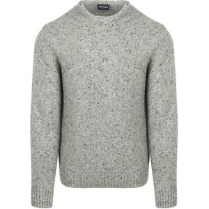 Suitable Trui Donnegal Tweed Eco Wool Grijs - Maat M - Heren - Pullover - Sweater