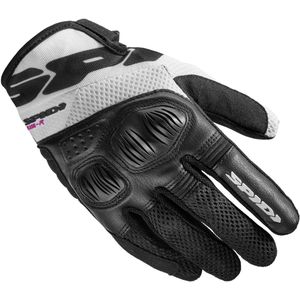SPIDI FLASH-R EVO LADY BLACK WHITE GLOVES M - Maat M - Handschoen