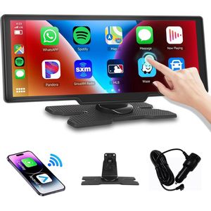 Podofo - Draadloze Carplay Autoradio - 10.26 inch