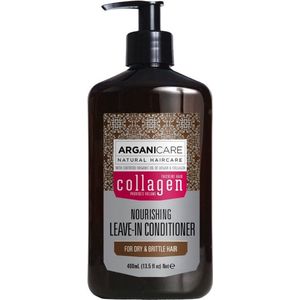 Arganicare Nourishing Leave-In Conditioner For Dry & Brittle Hair - Argan & Collagen