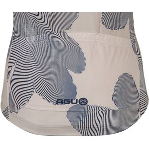 Striped Flower Fietsshirt Essential Dames