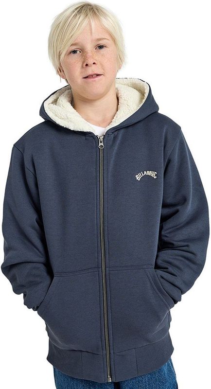 Billabong - Arch Sherpa - Sweatshirt - Met Rits - Jongens 8-16