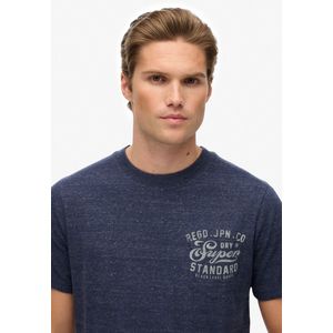 Superdry - Industrial Relaxed Fit - T-shirt - Gemêleerd - Korte Mouwen