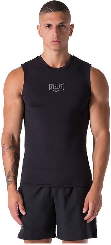 Everlast - Active Collectie - Mouwloos T-shirt - Zwart - Heren