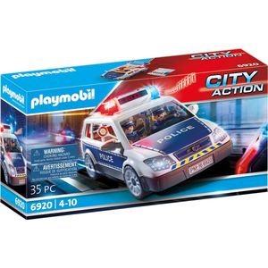 PLAYMOBIL City Action Politiepatrouille met licht en geluid - 6920