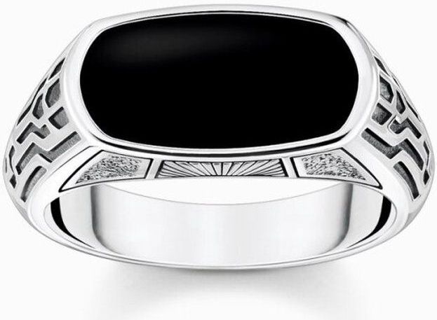 Thomas Sabo - TR2429-507-11 - Ring - Zwart - 925er Zilver - Onyx