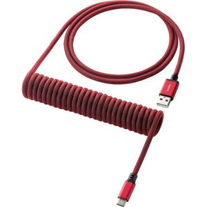15m USB A USB C kabel - Rood