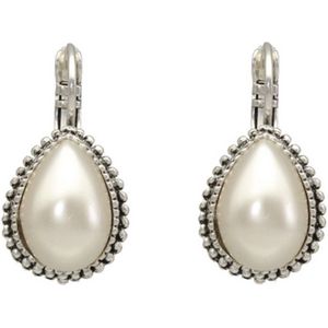 Camps & Camps Oorhangers 1A029 Pearl White