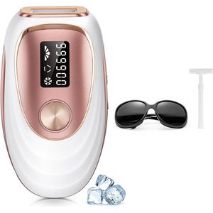 MKSS® Laser Ontharingsapparaat - IPL Ontharing - Mannen & Vrouwen - Roze