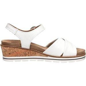 SUB55 Comfort Collection Klara 02 Sandalen Plat - wit - Maat 36