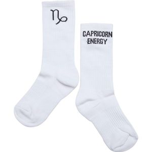 DEF - Zodiac Capricorn Sokken - 47/50 - Wit