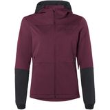 VAUDE - Qimsa - Softshell Jas - Dames - Winddicht - Met Kap - Fietsjack