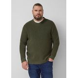 Gebreide Trui - Ronde Hals - Structuurpatroon