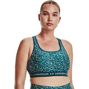 UA Crossback Mid Print-GRN Size : LG