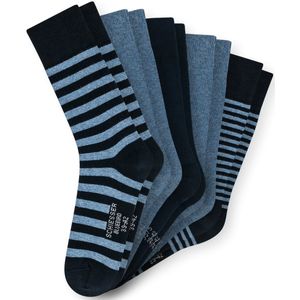 Schiesser - Bluebird - Herensokken - Meerkleurig - Set van 5