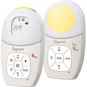 Gigaset - Baby 100 Audio - Babyfoon - Terugspreekfunctie - Nachtlampje - Slaapliedjes