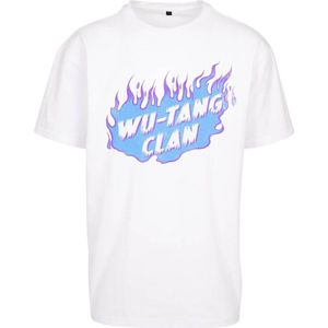 Mister Tee WuTang Clan - Wu Cloud Oversize Heren T-shirt - XXL - Wit