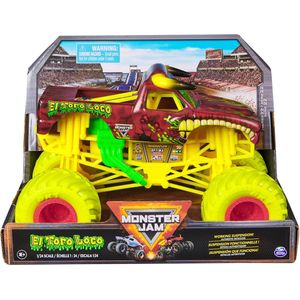 Hot Wheels monster jam truck El Toro Loco - monstertruck 19 cm schaal 1:24