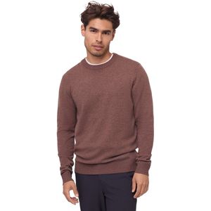 DANISH ENDURANCE Trui van Merinowol met Kasjmiermix - voor Mannen - Bruin - Bruin - Maat M